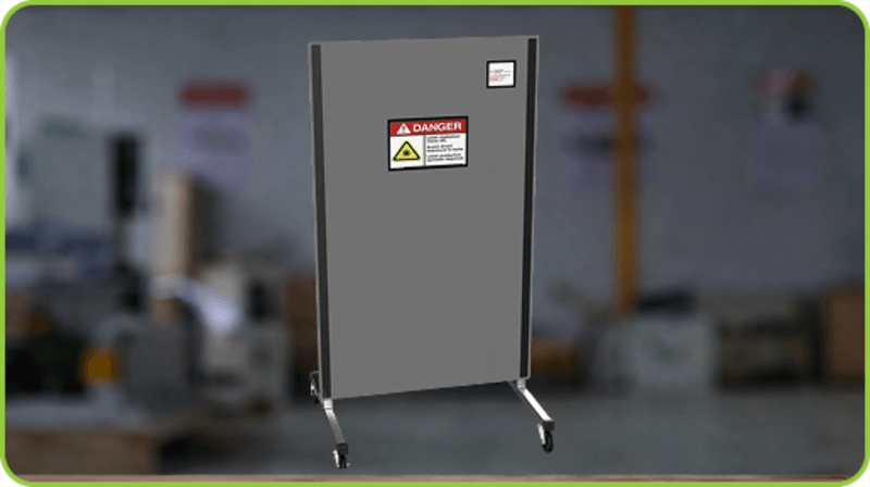 Barrier Protection Compressor Laser Safety Barrier | Industrial Laser Solutions