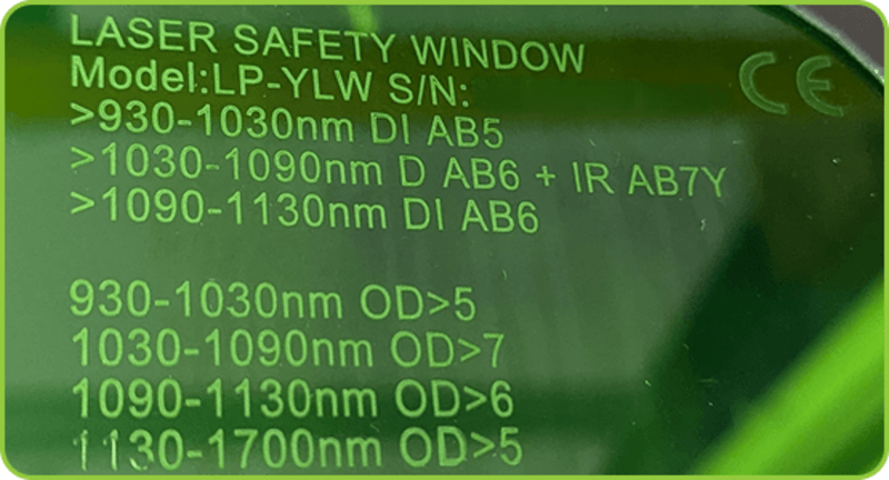 Laser Process Window Laser Safety Windows | Industrial Laser Solutions